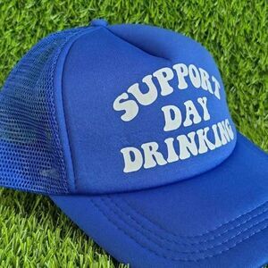 'Support Day Drinking' SnapBack Trucker Hat - New